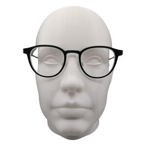 Bevel Rosa 6532 GGFG Eyeglasses Black Green Round Frames 47-21 Japan